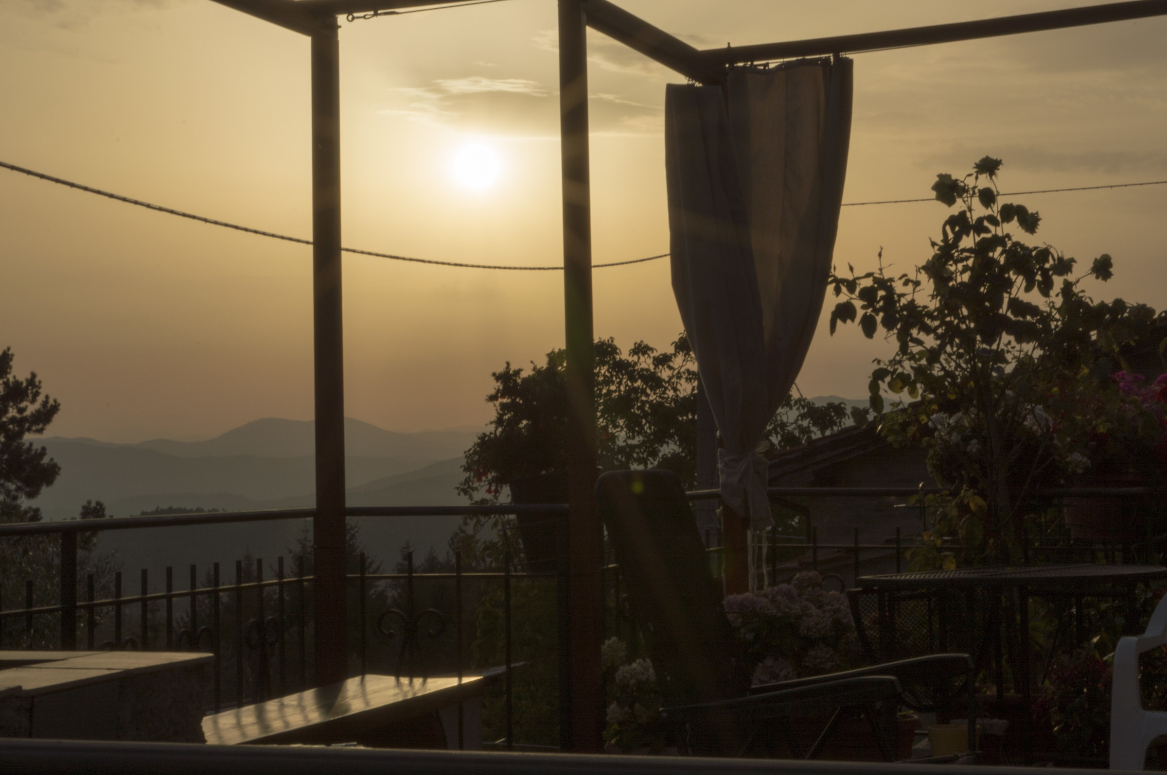 Mountain sunsets ....