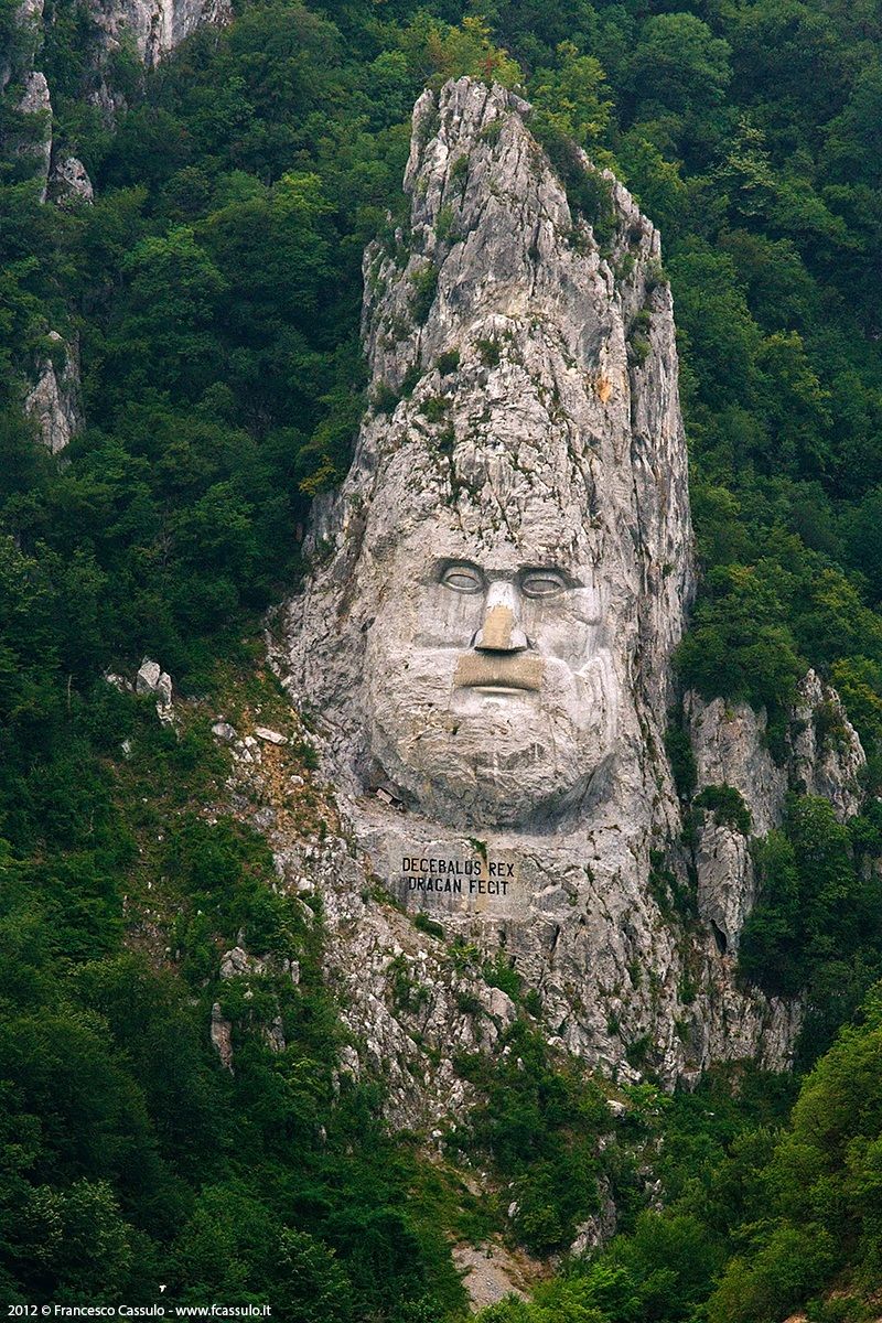 Iron Gates - Statue of Decebalus