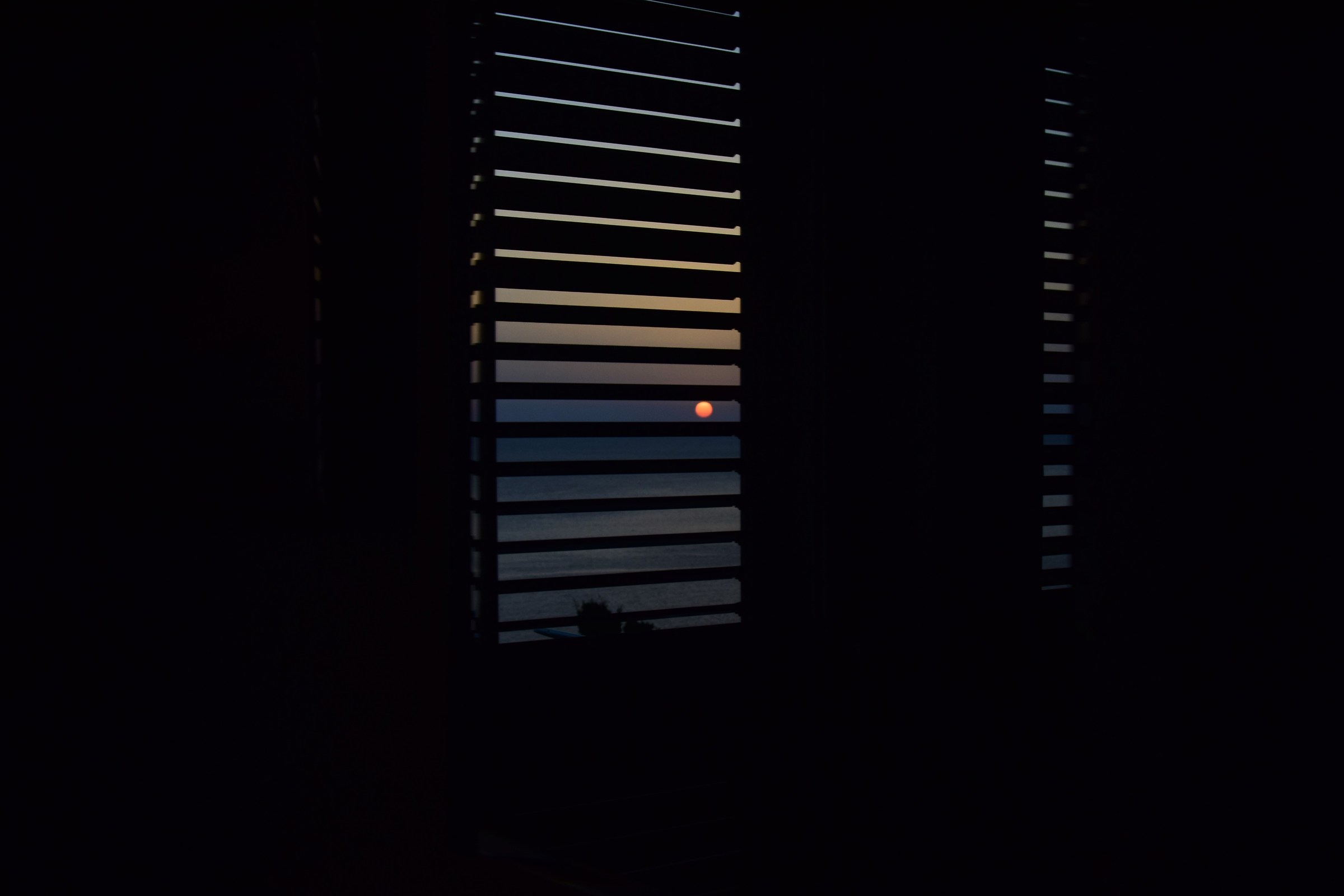 Reflection of a sunset