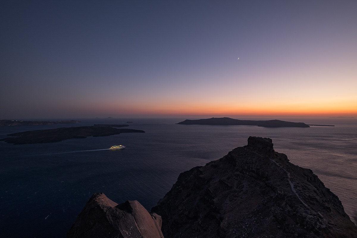 Sunset on Ekklisia Theoskepasti