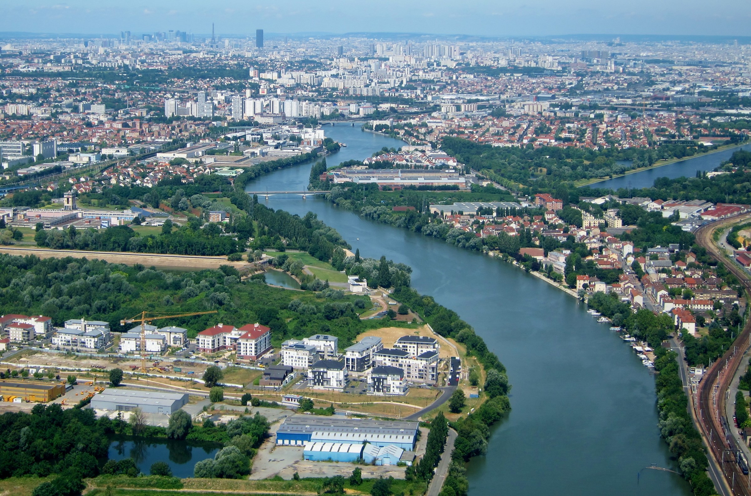 Parigi - veduta aerea