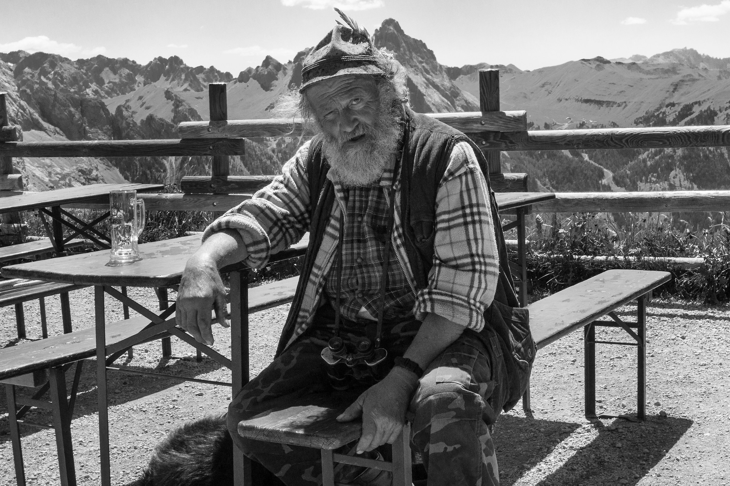 The pastor of the Viel Dal Pan