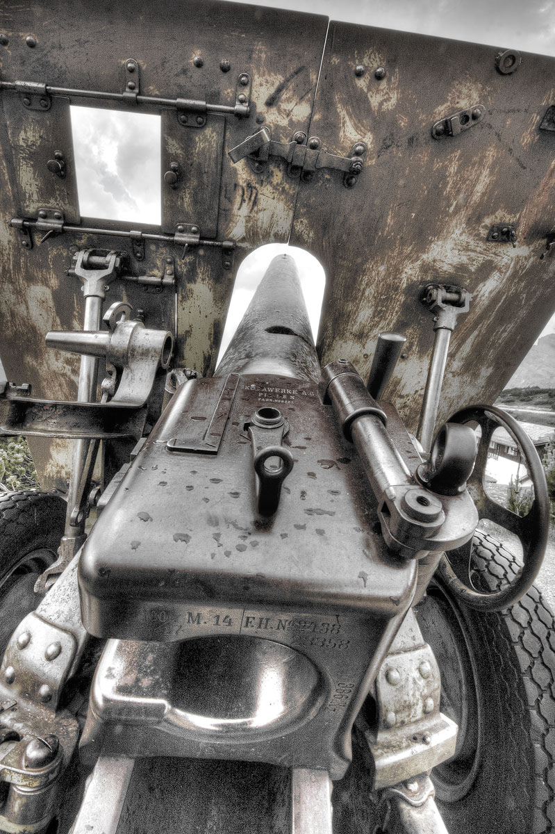 Cannon on Monte Piana