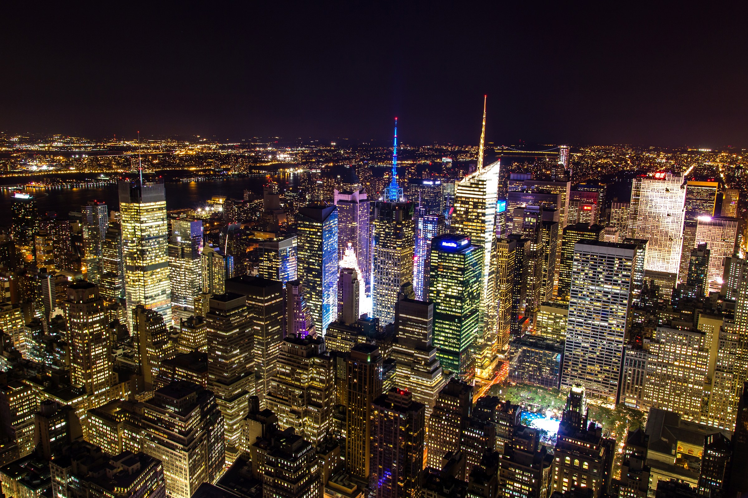 In cima all'Empire State Building