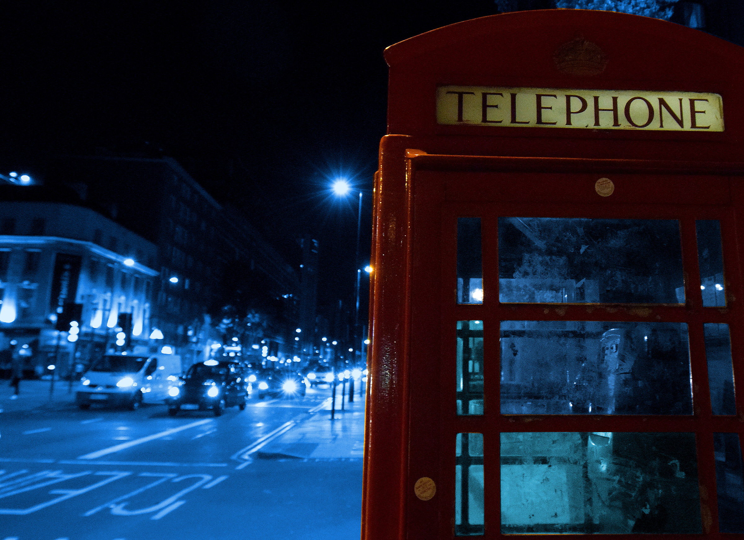 Telephone night in London