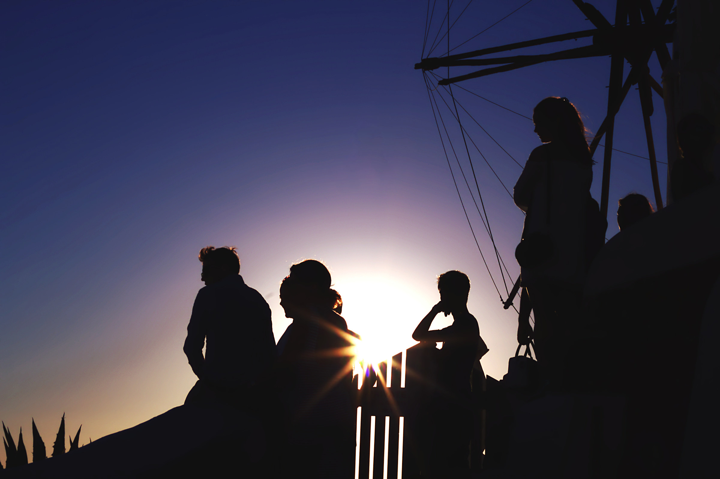 Aspettando il tramonto