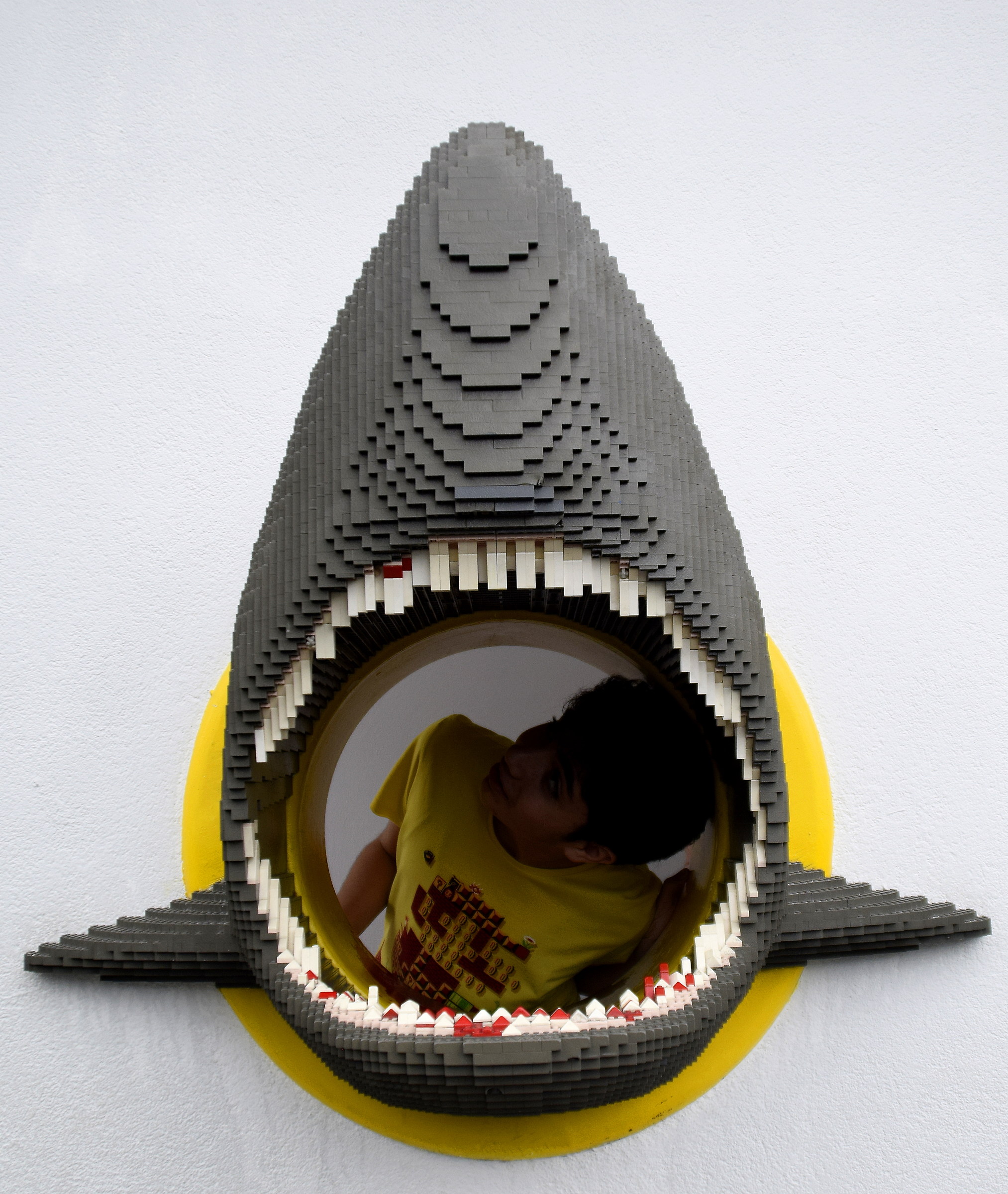 In bocca allo squalo mattonato e murato