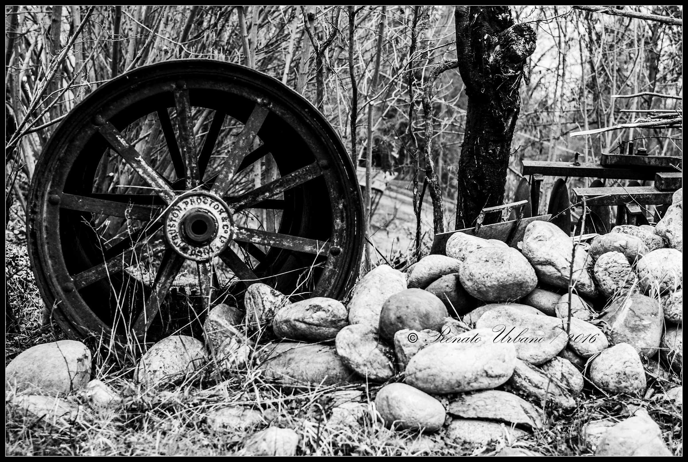Old machinery forgotten