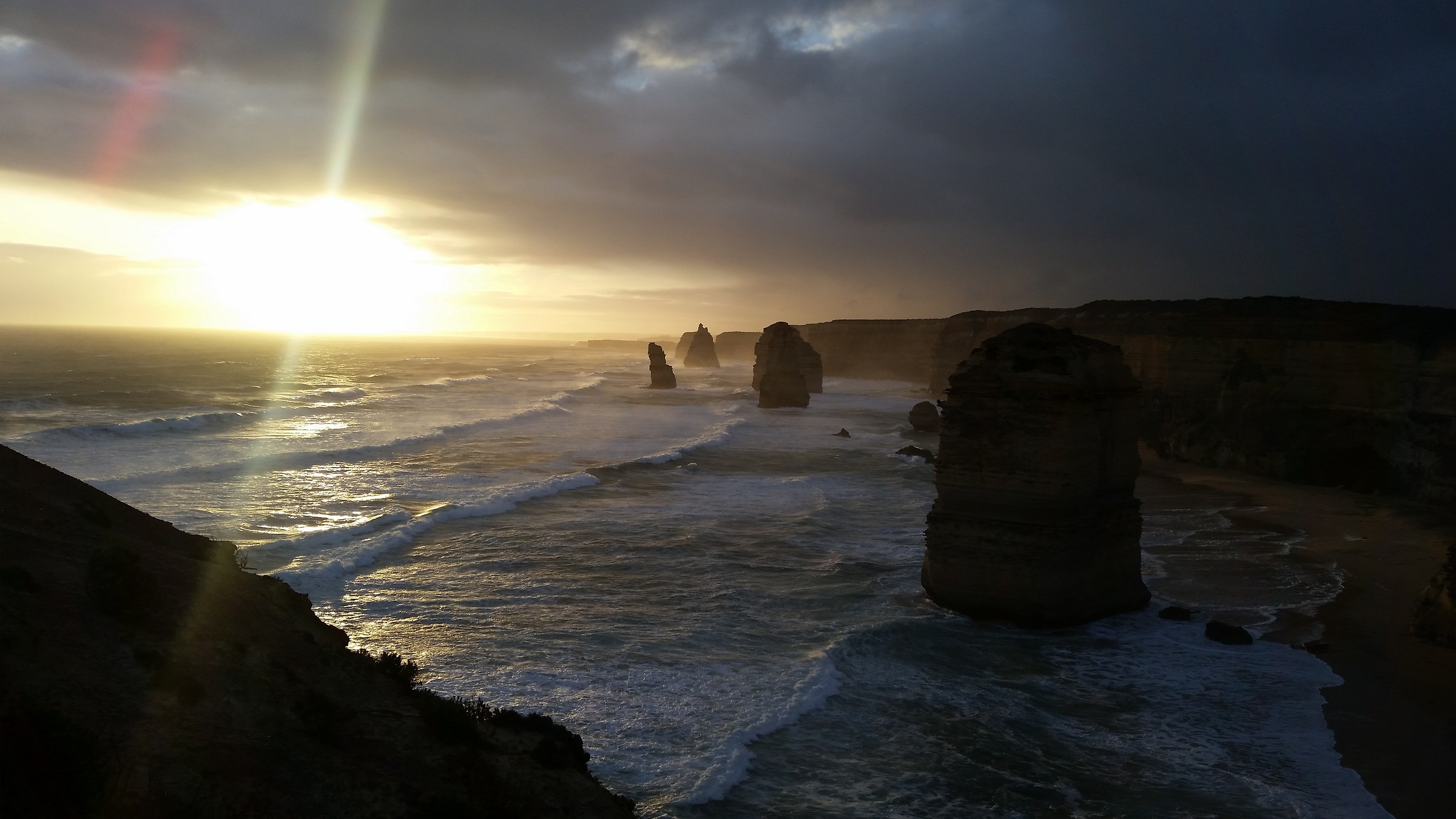 Sunset twelve apostoles
