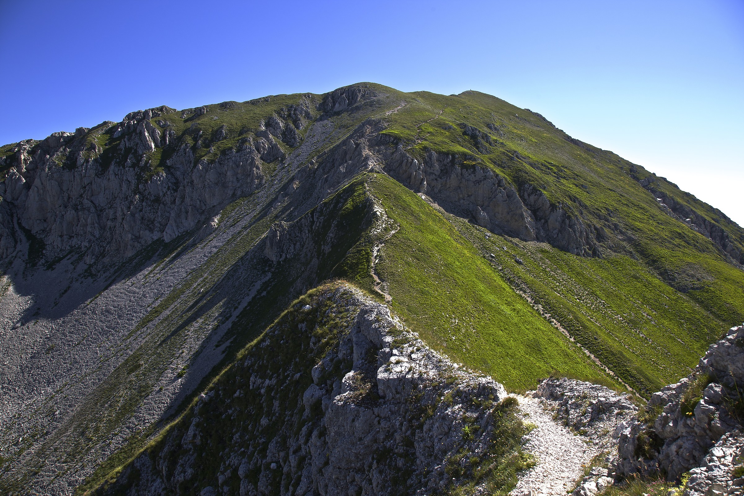 The more difficult is the climb ....