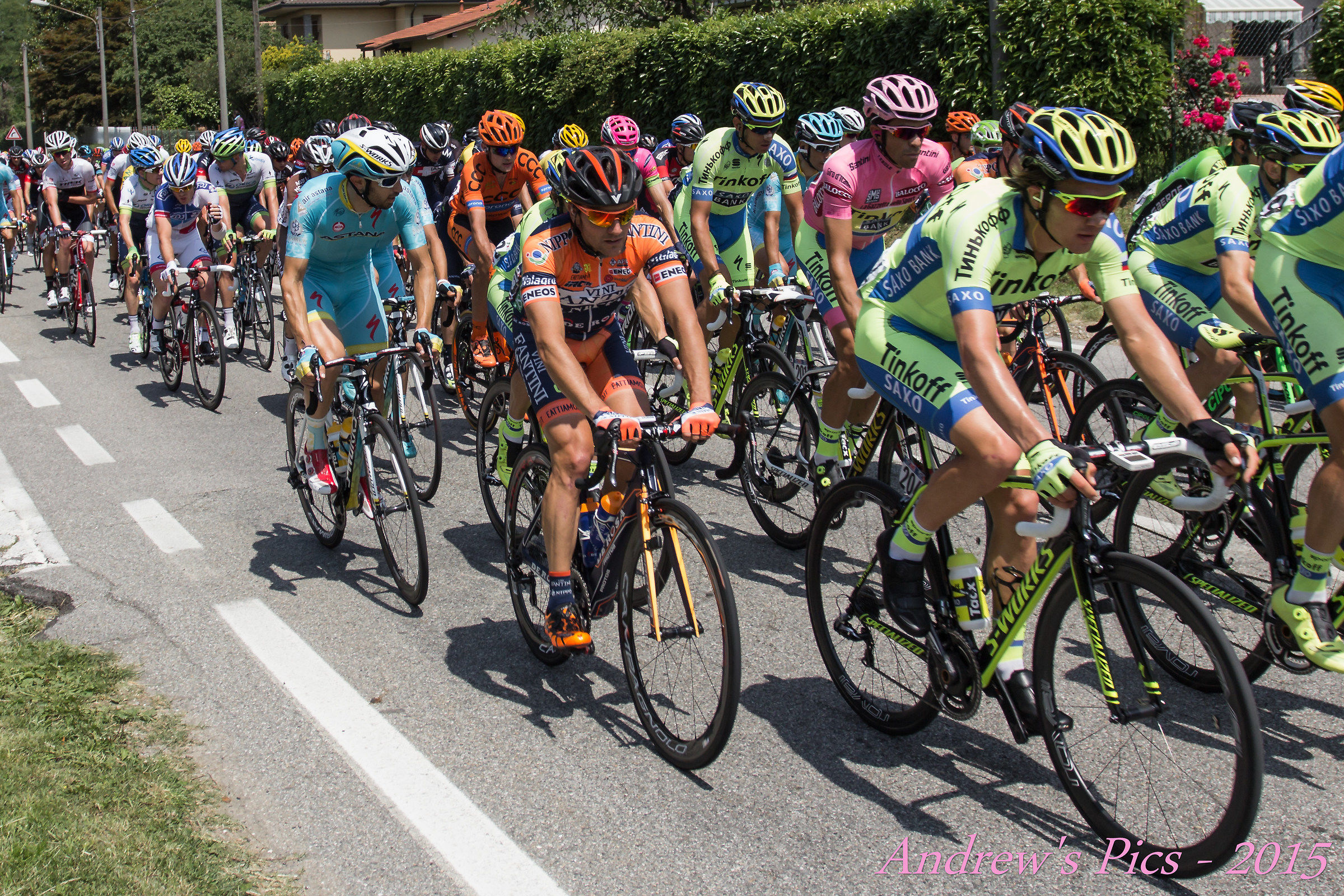 the Tour of Italy 2015
