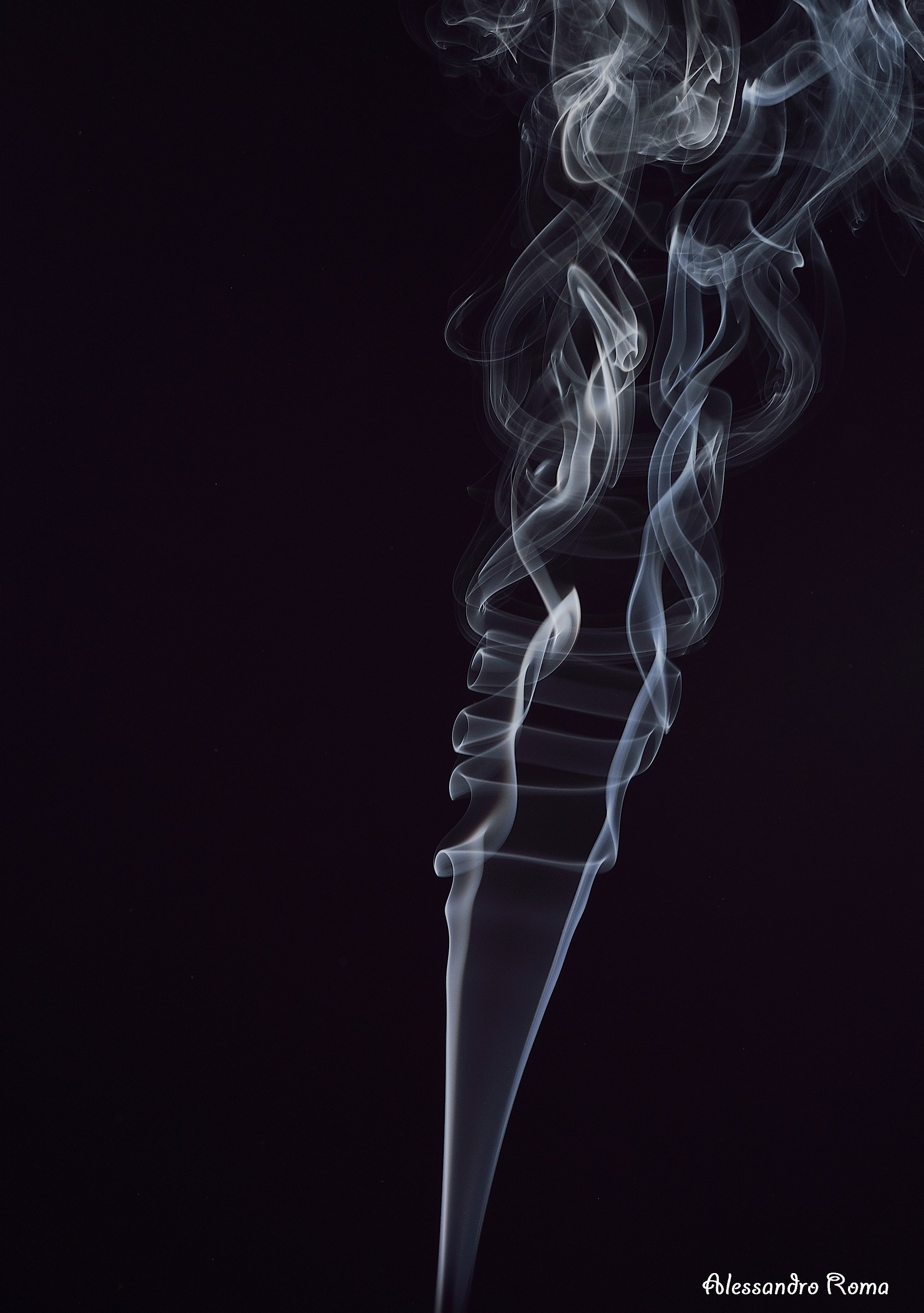 Smoke swirls
