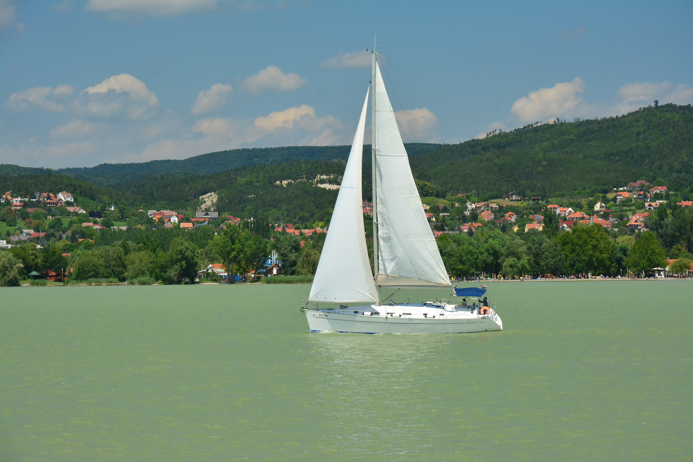 Lago Balaton a Keszthely