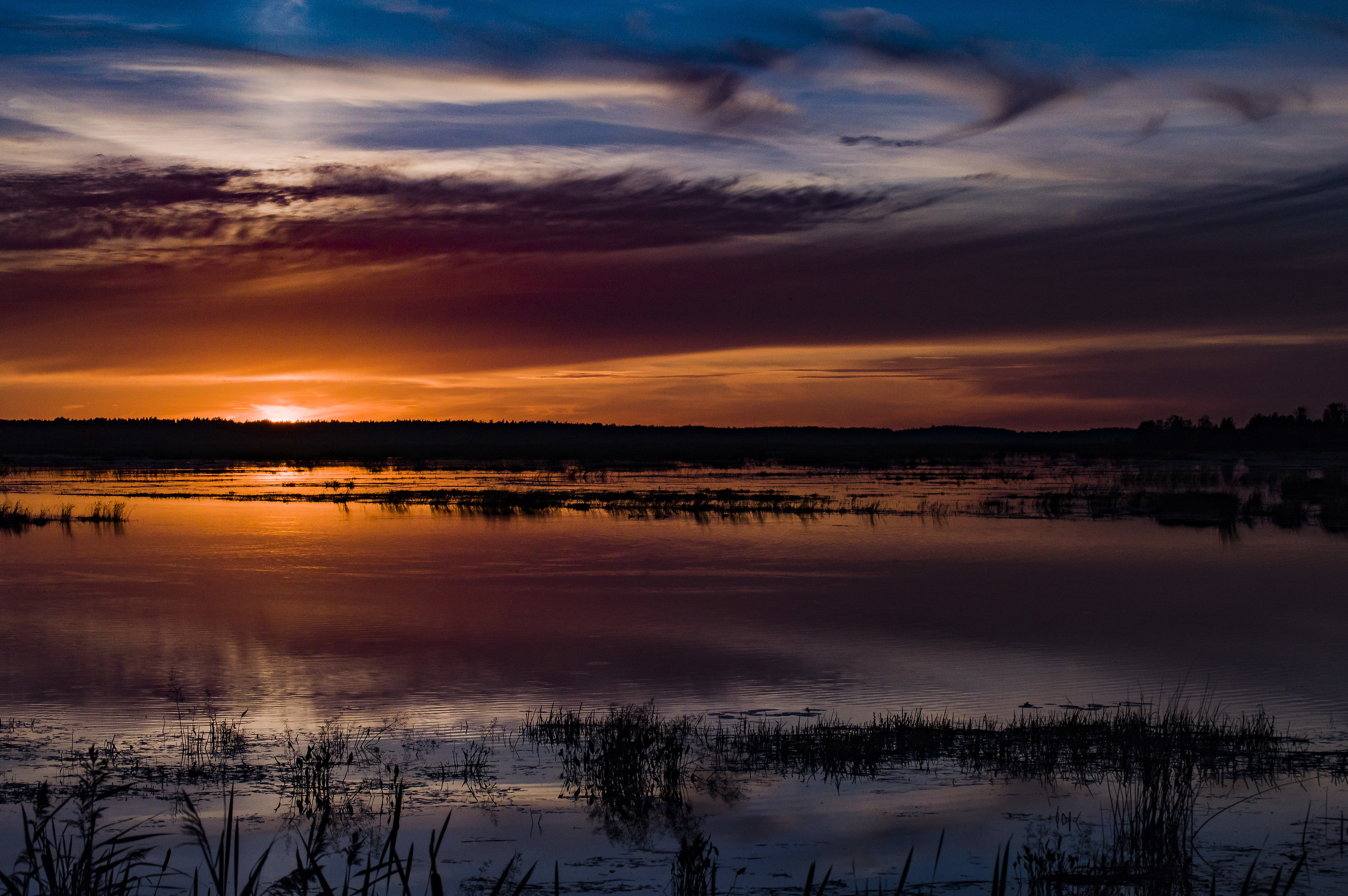 View from lake (Huittinen / Finland)