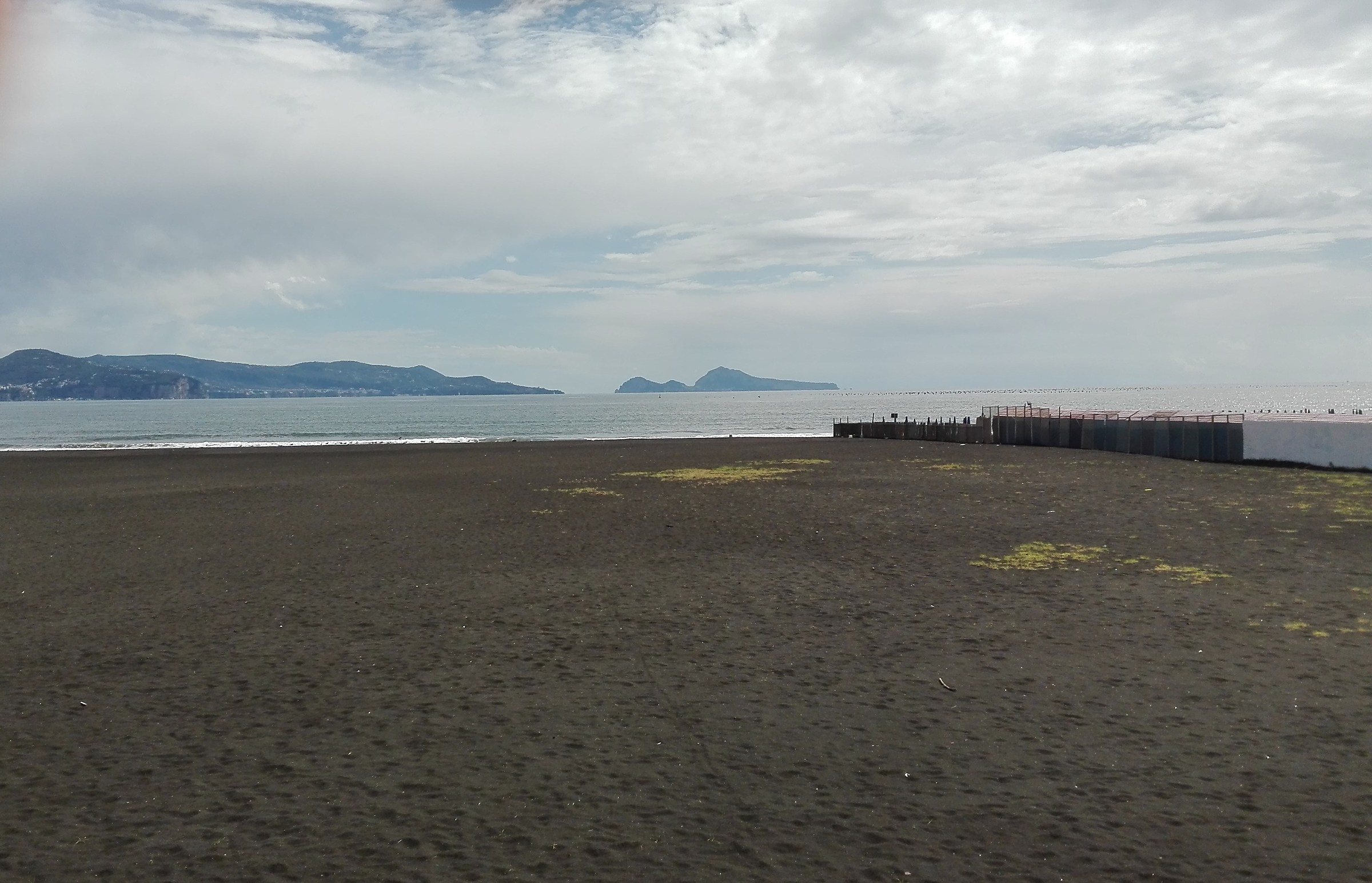 Capri view from Lido Mappatella