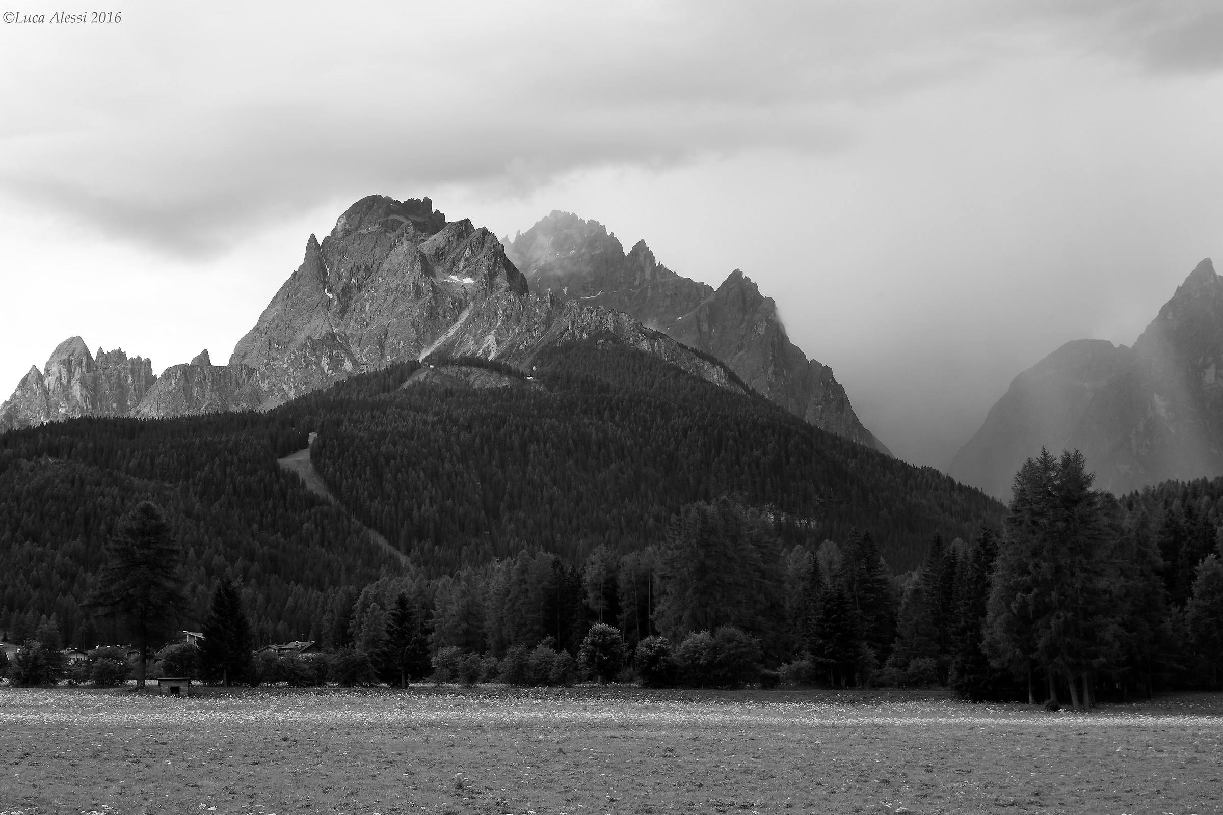 Temporale sulla Meridiana di Sesto