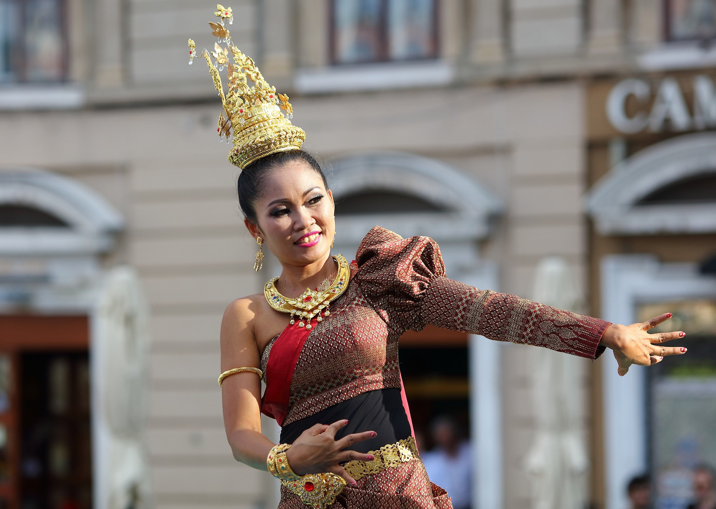 Manifestazione Thai a Trieste