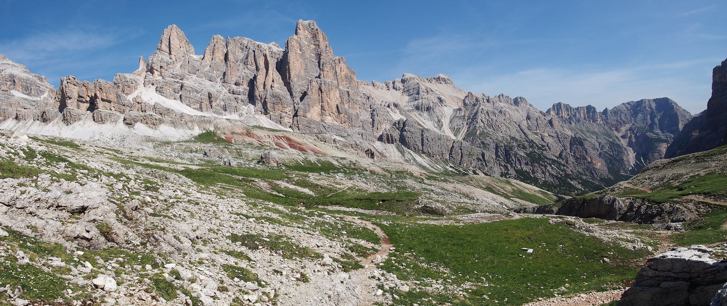 Val Travernanzes from Col dei Bos