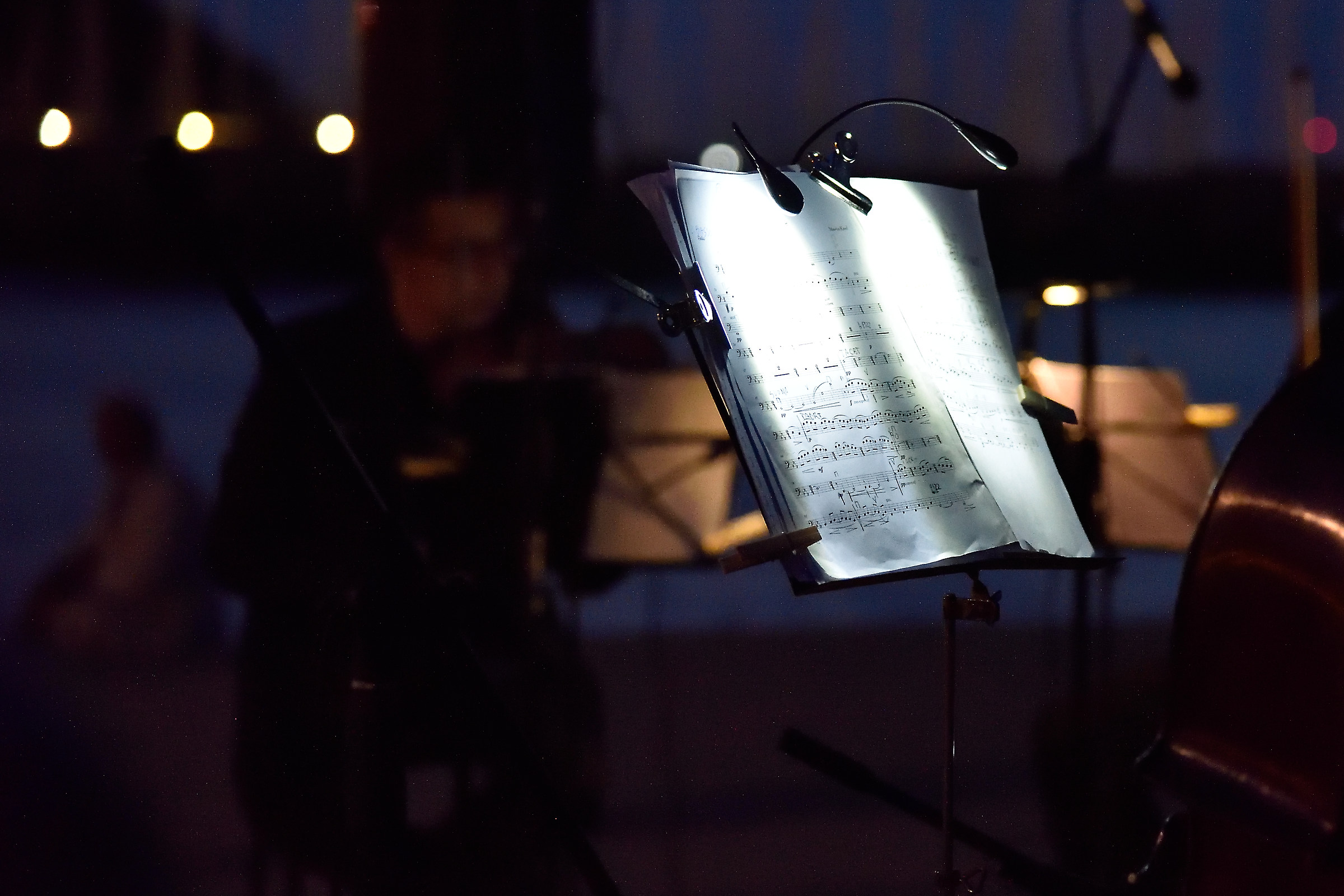 concert in Andora - waiting for the dawn