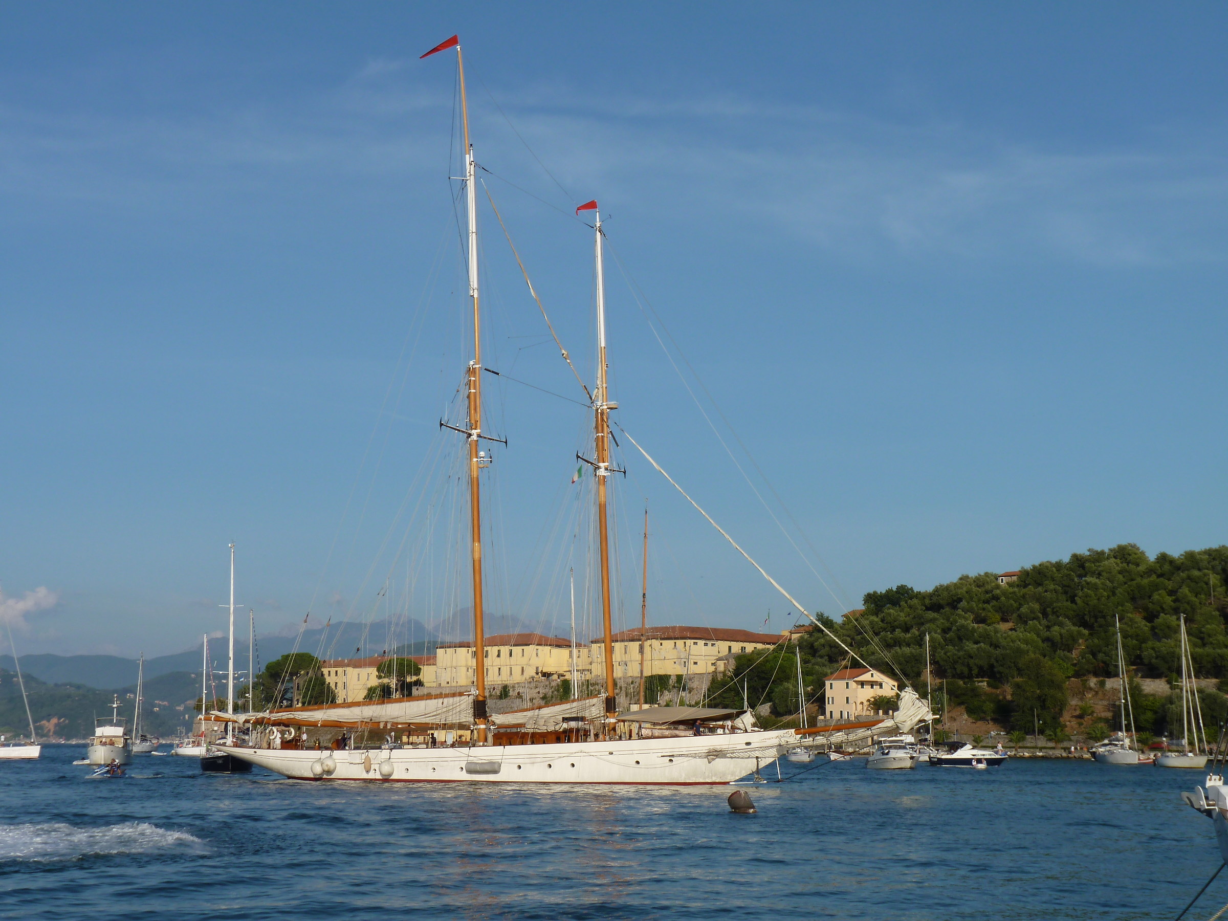 Orion at anchor in LE thanks