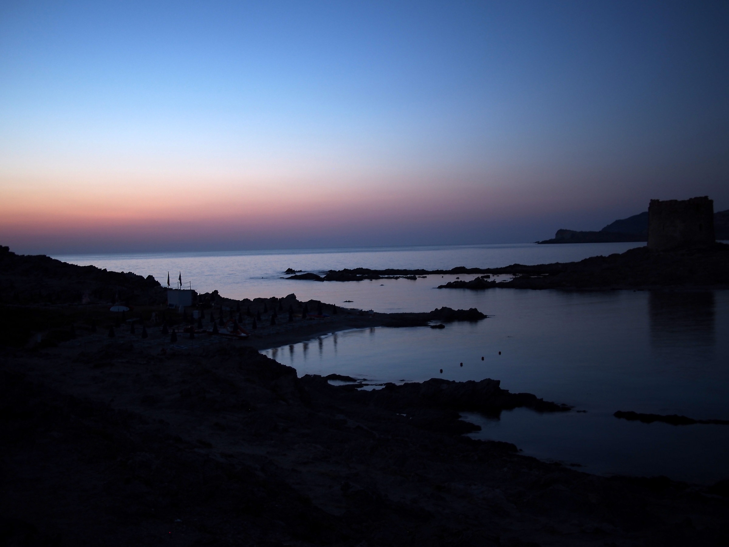 Sunset at Hairy Stintino