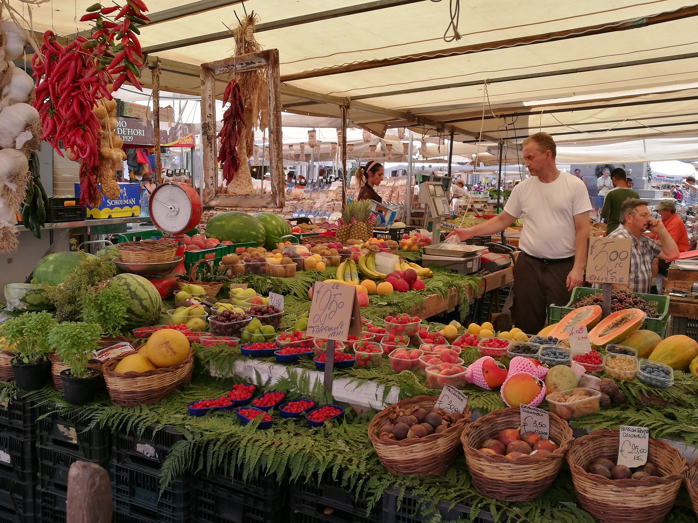 Market Field of Flowers