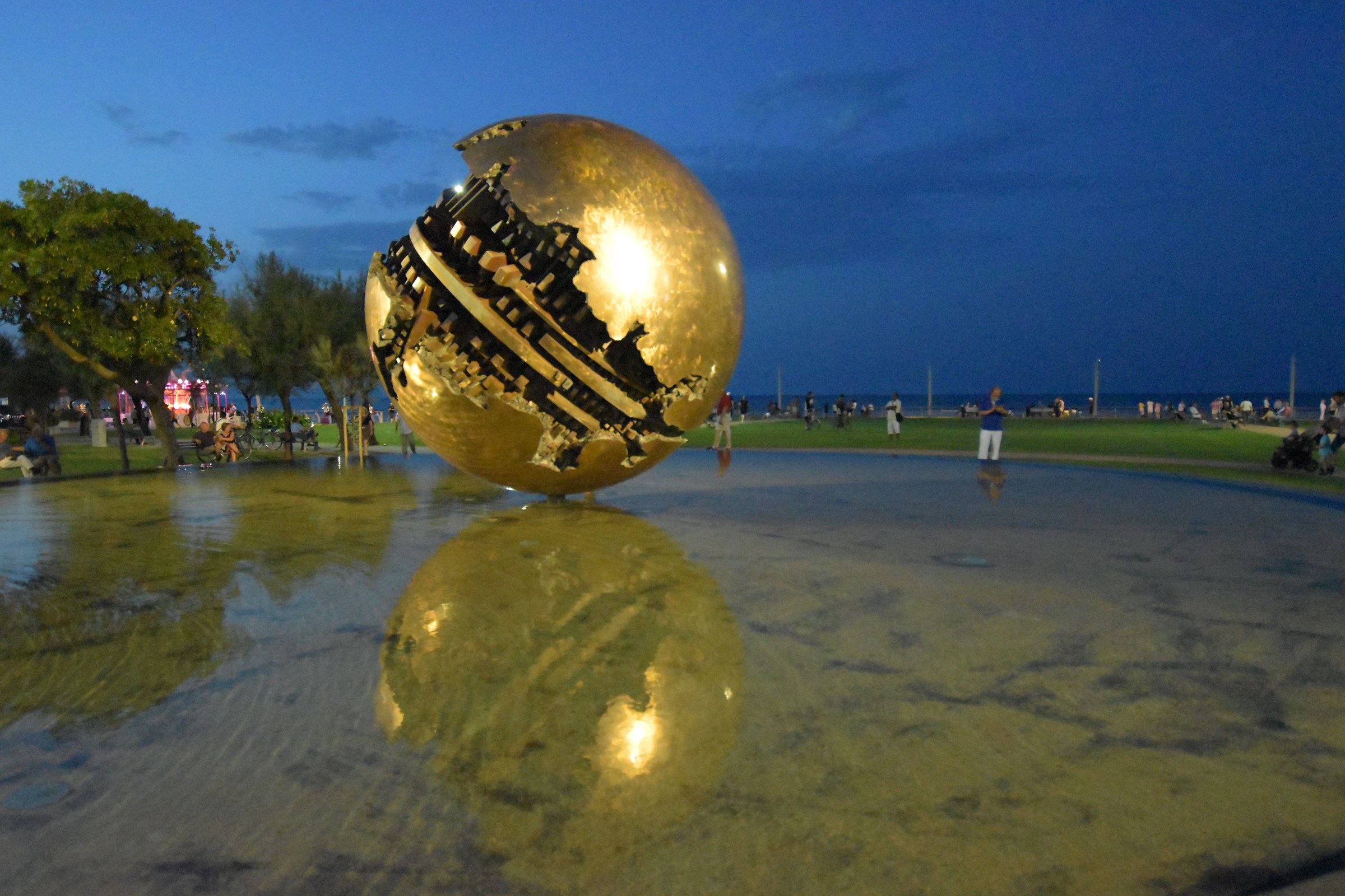 The mountaineer loves Pesaro