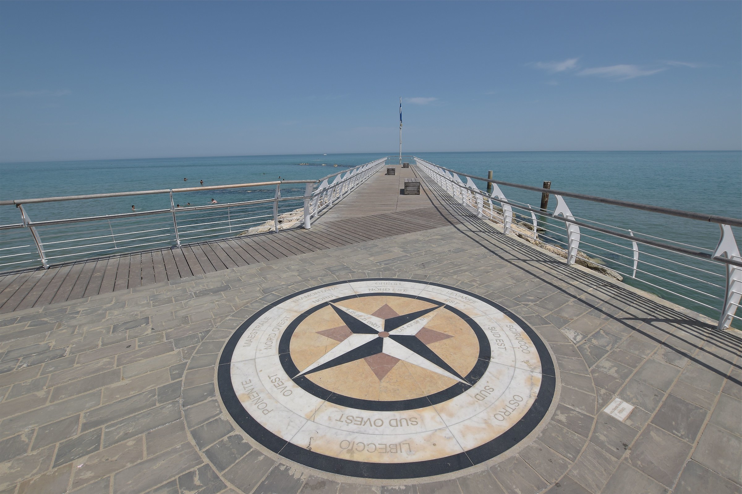 The mountaineer loves Pesaro