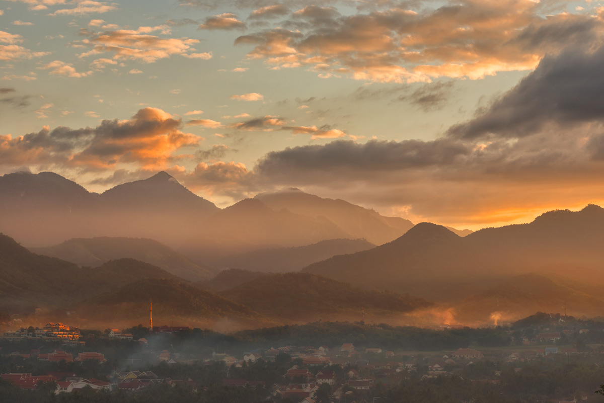 Luang Prabang al tramonto