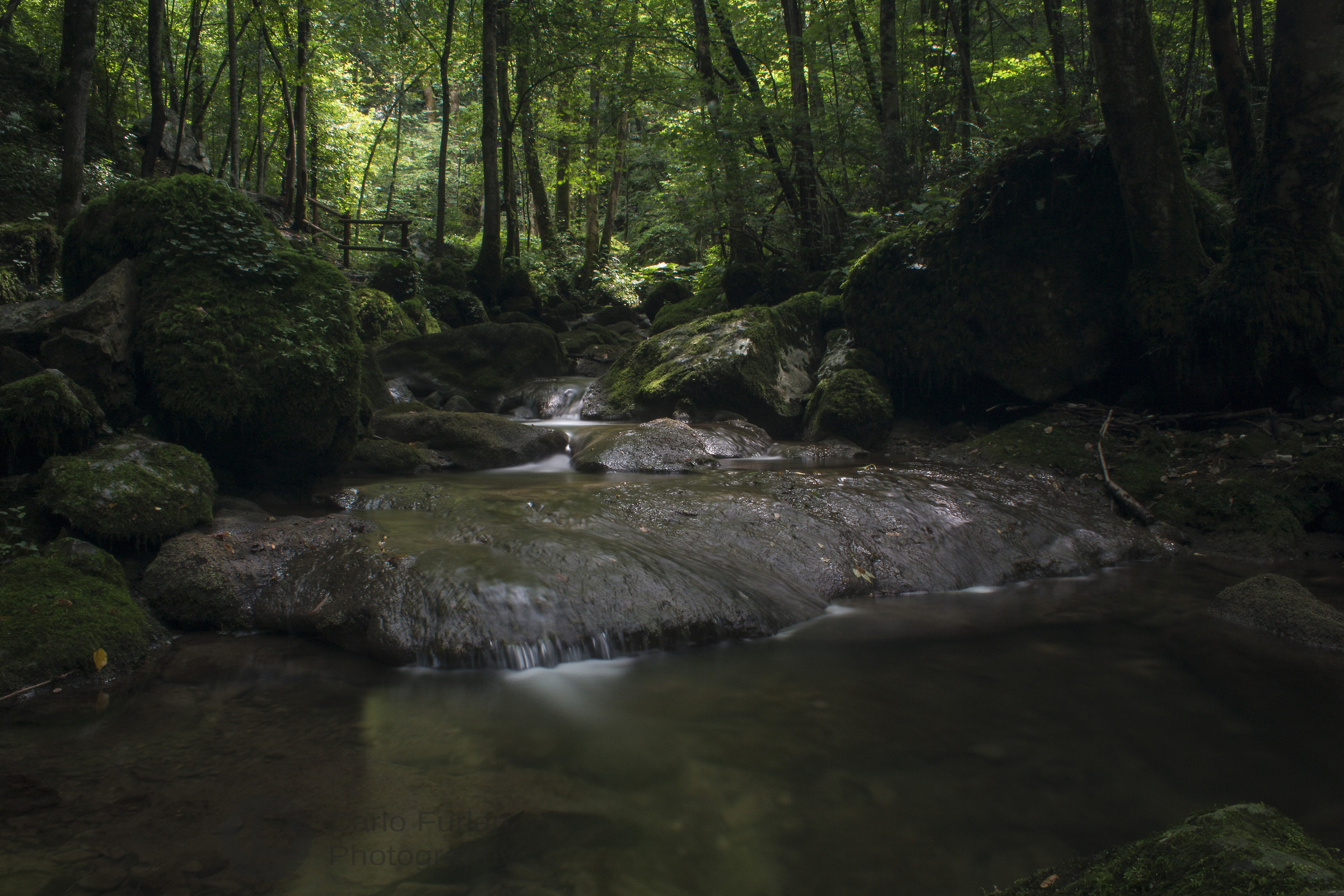 Waterfall in the forest 2