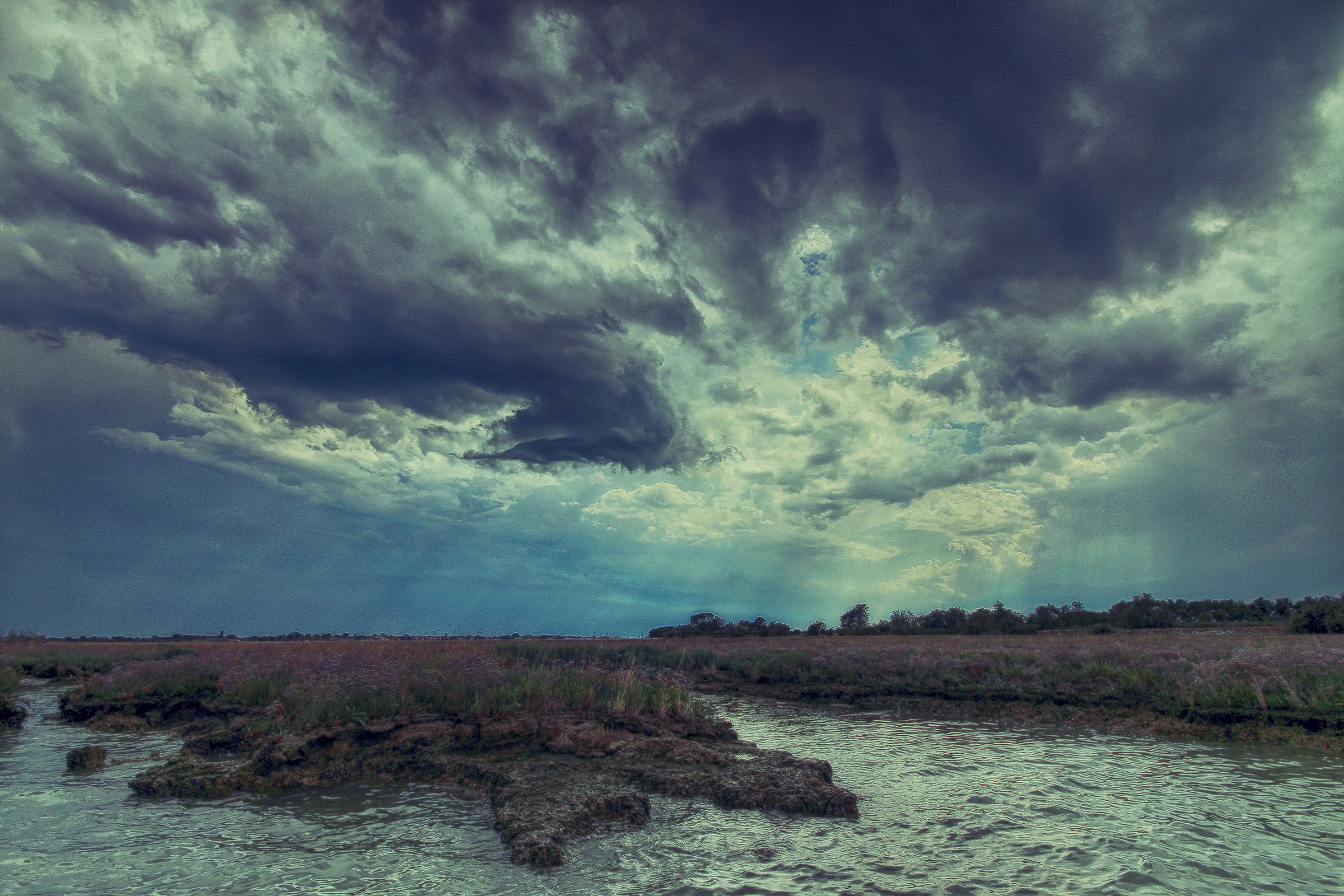 Venezia, laguna nord temporale