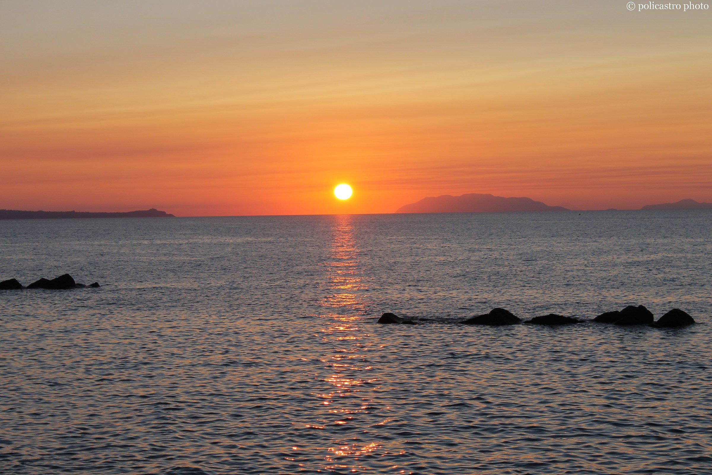 Un dolce tramonto a Rometta