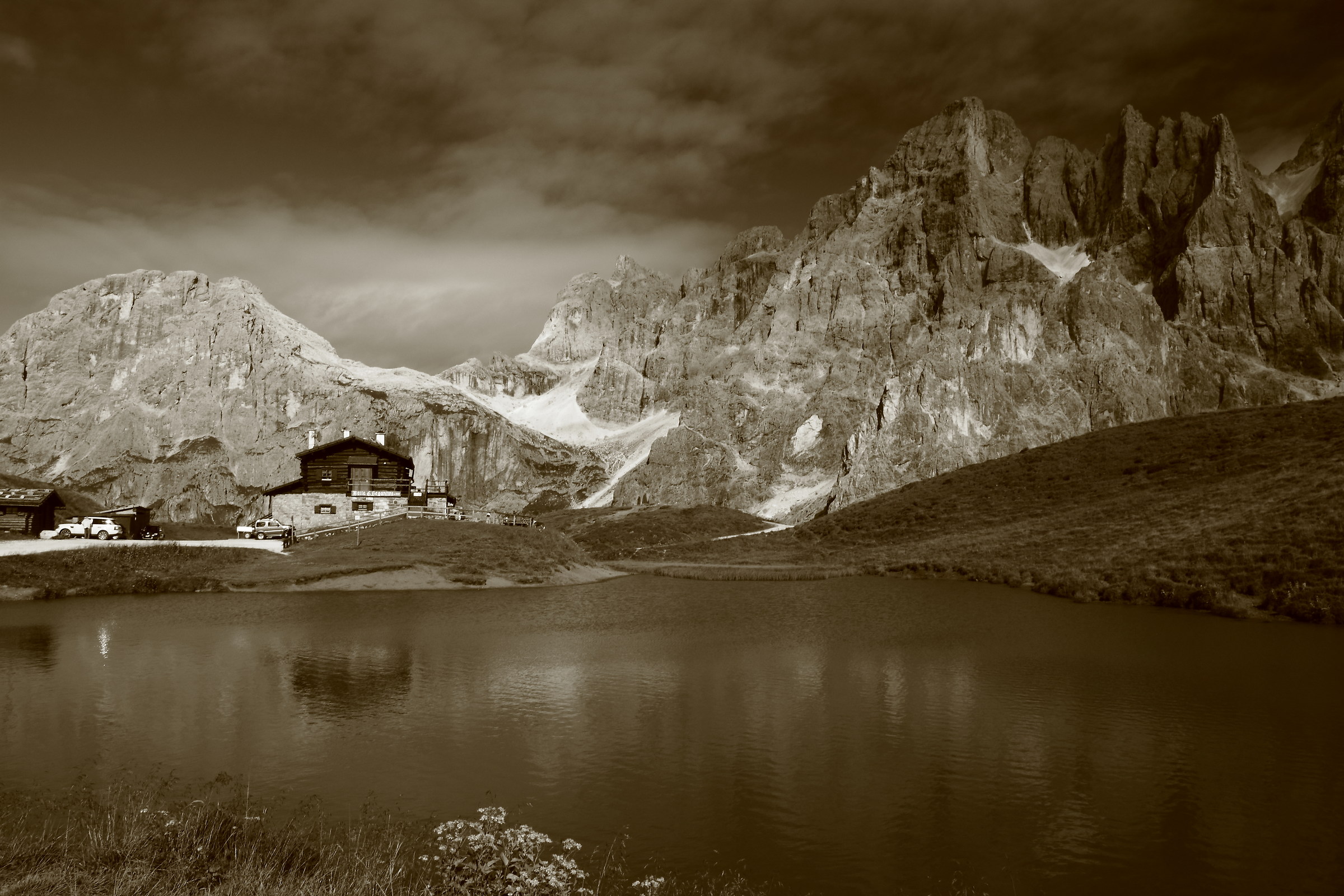 Baita Segantini B & W