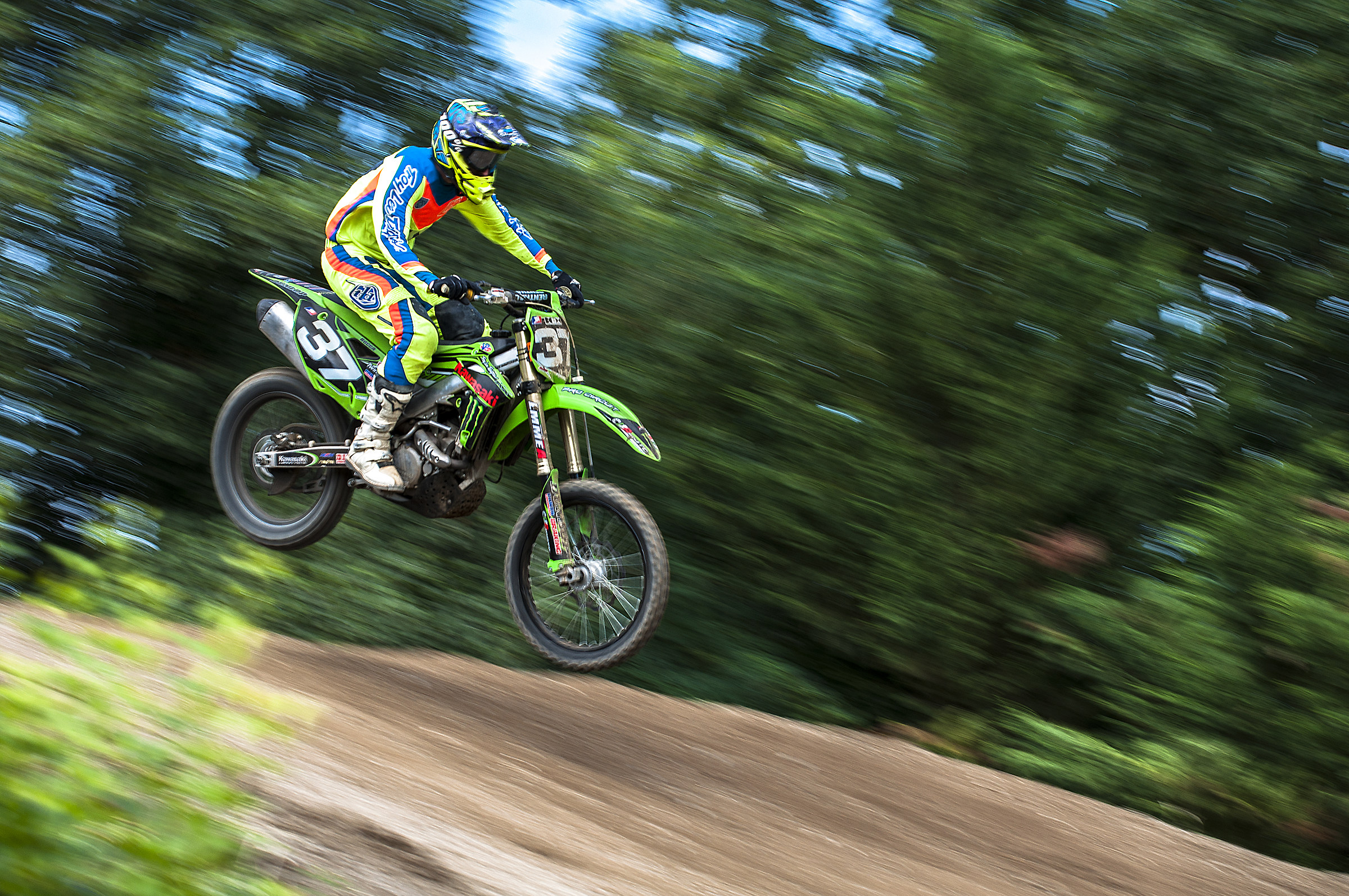 Motocross panning