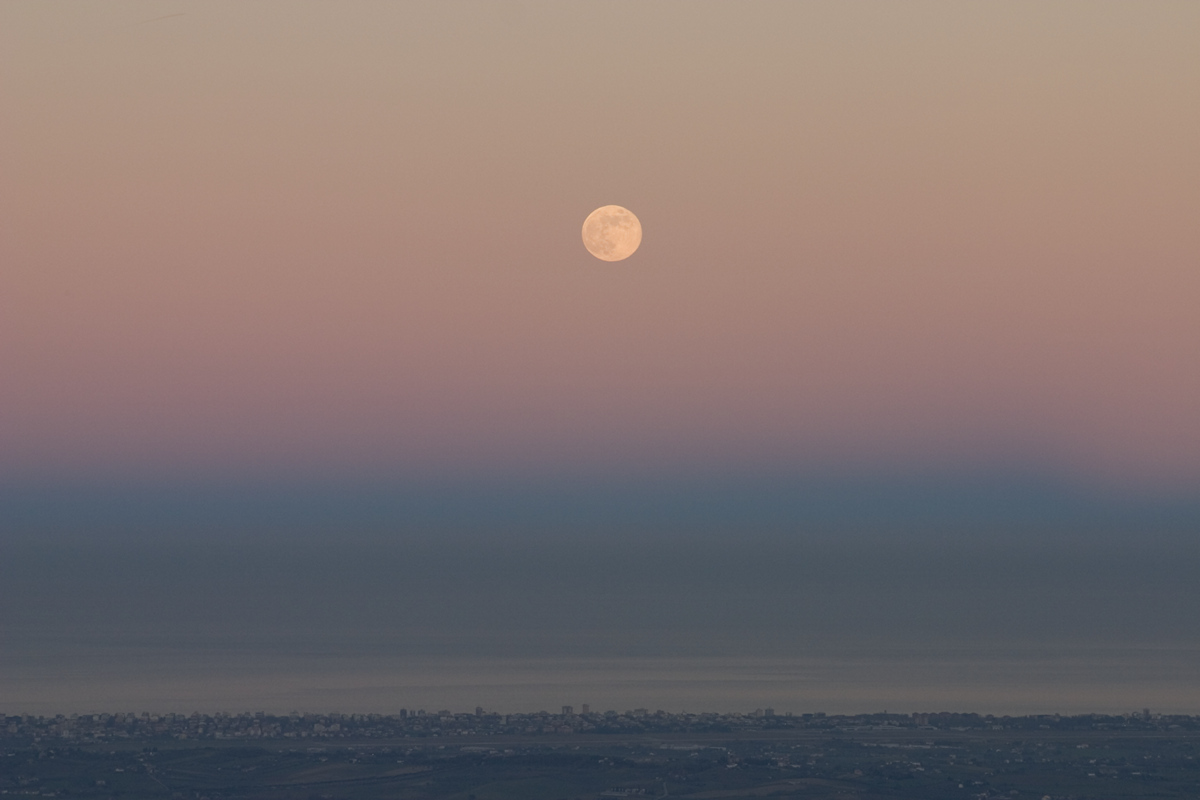 Sunset "soft" from San Marino