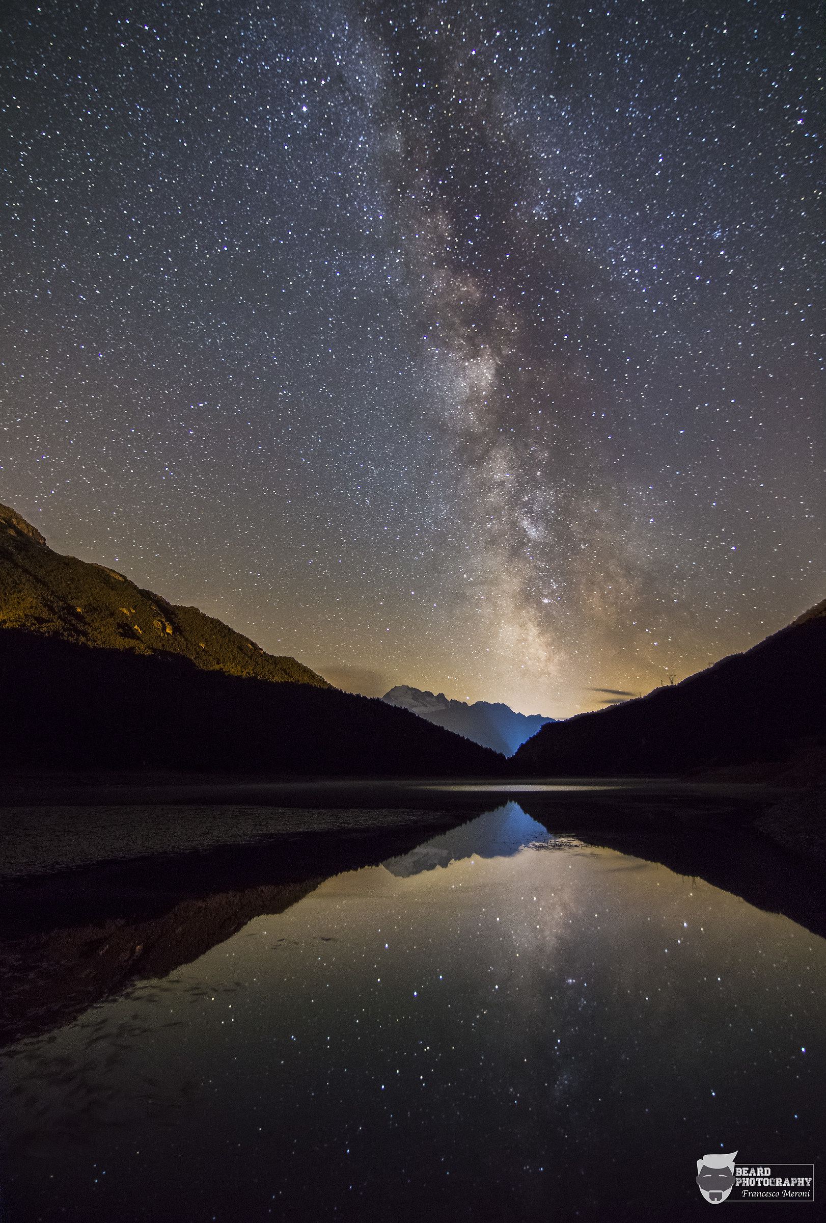 Milky Way and reflection