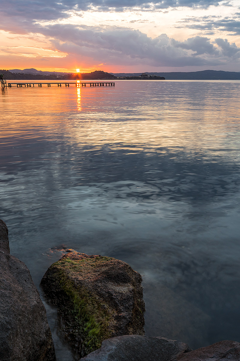 Sunset at the marina