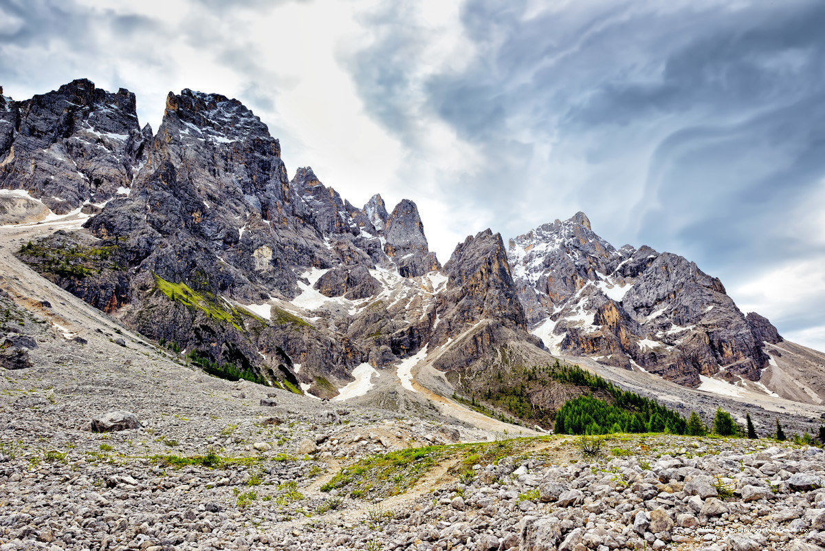 Val Venegia before the storm