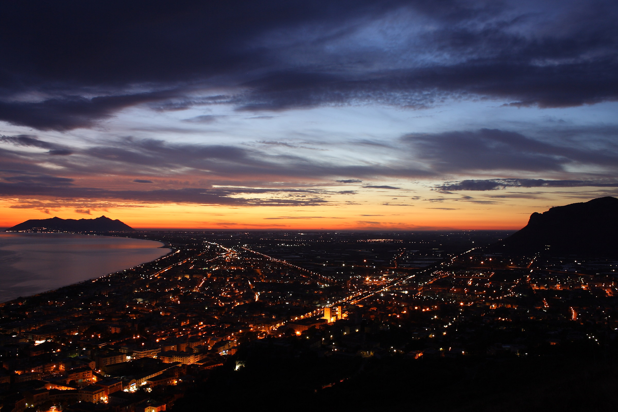 Tramonto a Terracina