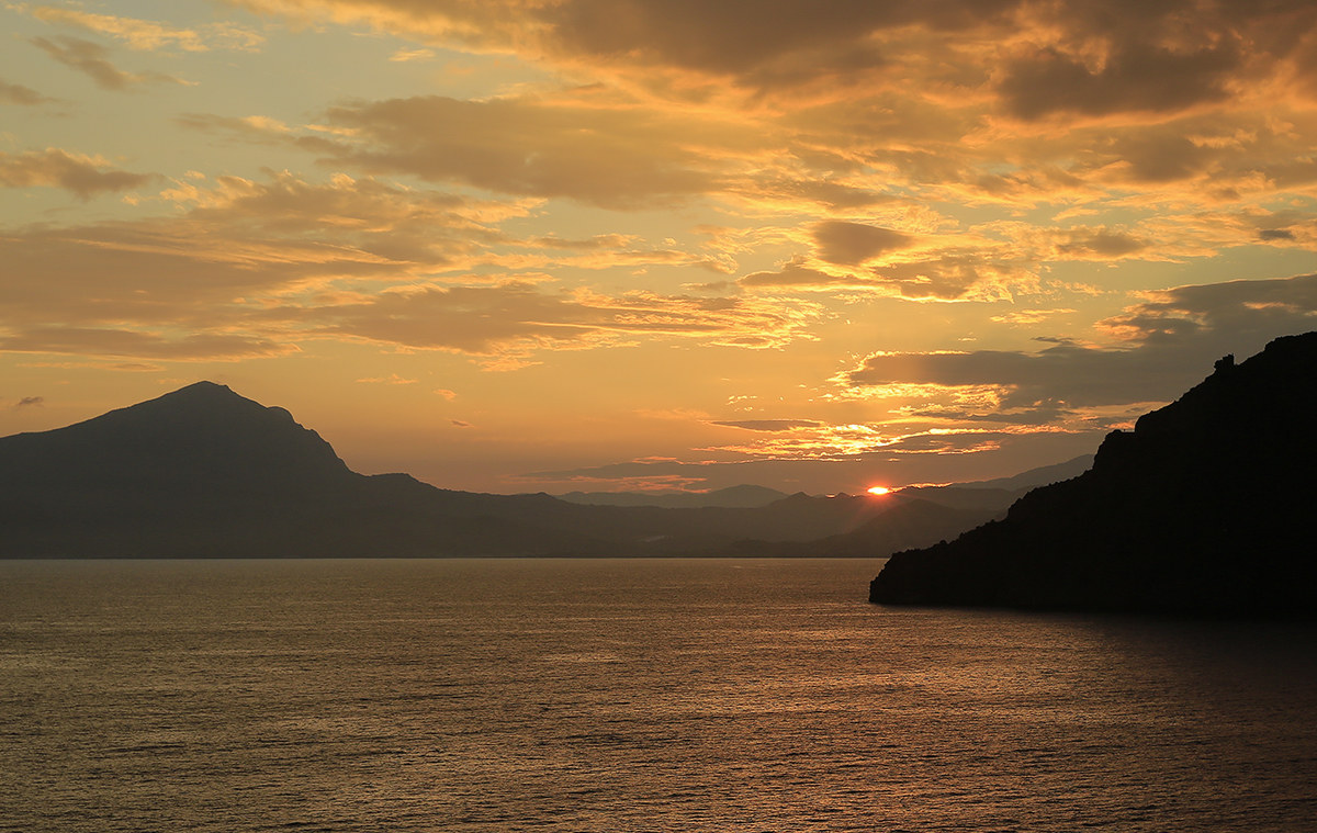 Sunset in Maratea