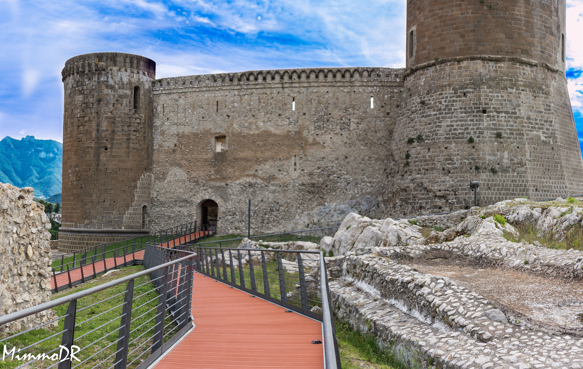 Percorso su passerella