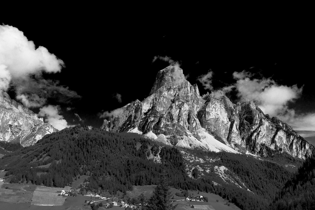 Corvara Mount Sassongher