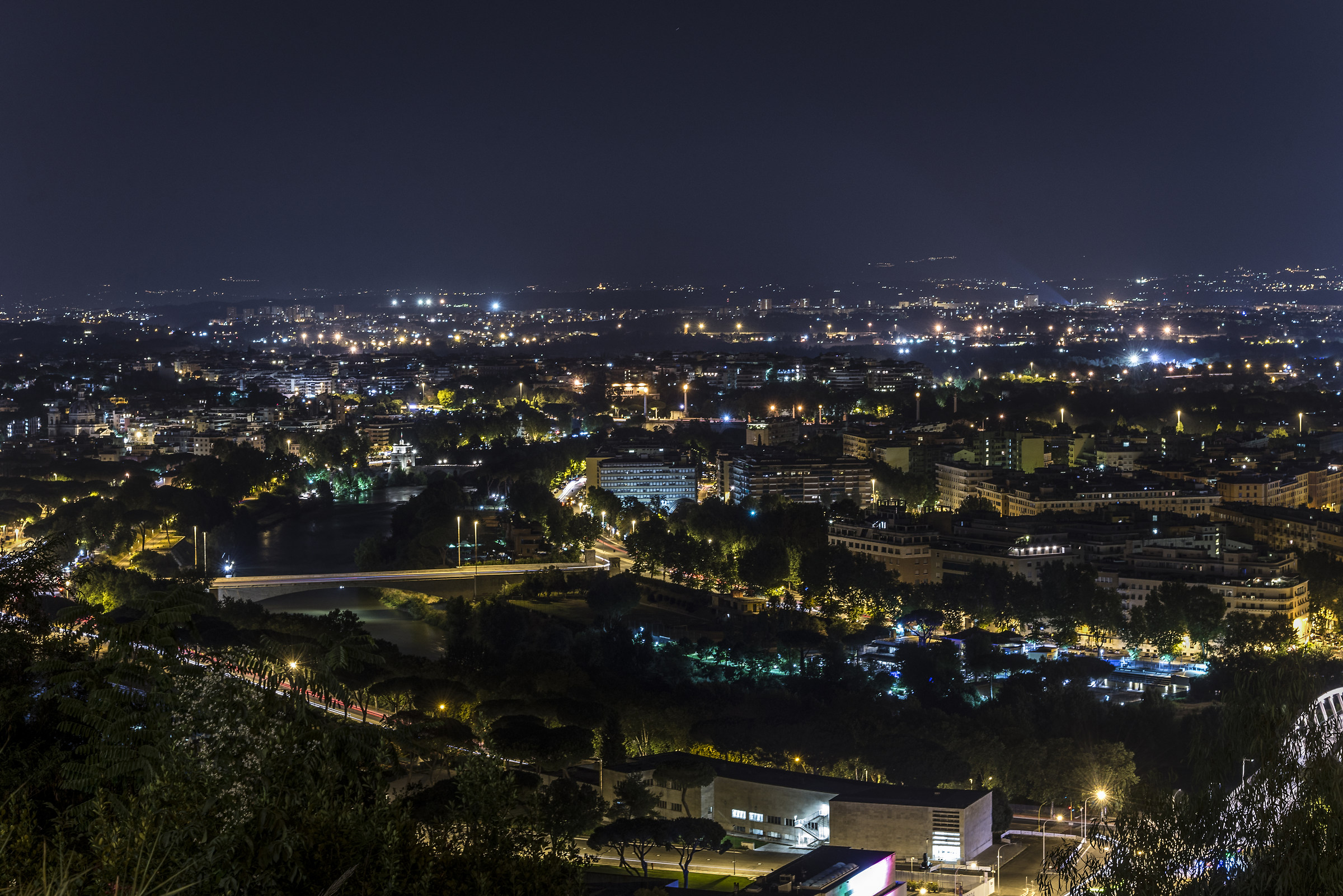 Rome seen from the zodiac