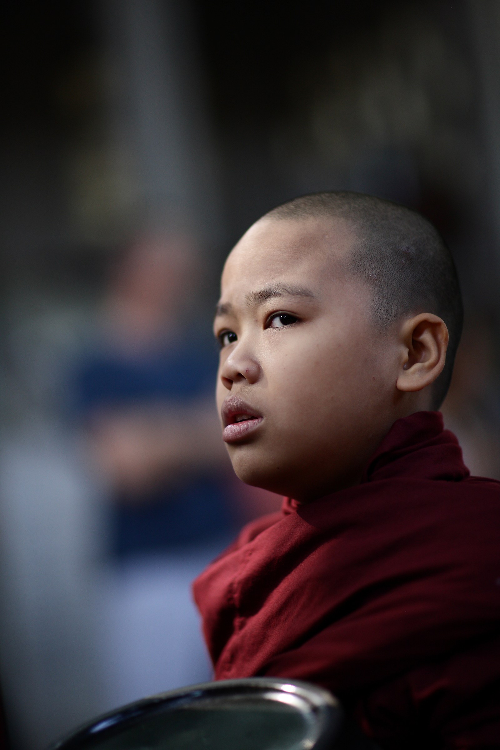 Myanmar - Ritratto di un giovane Monaco