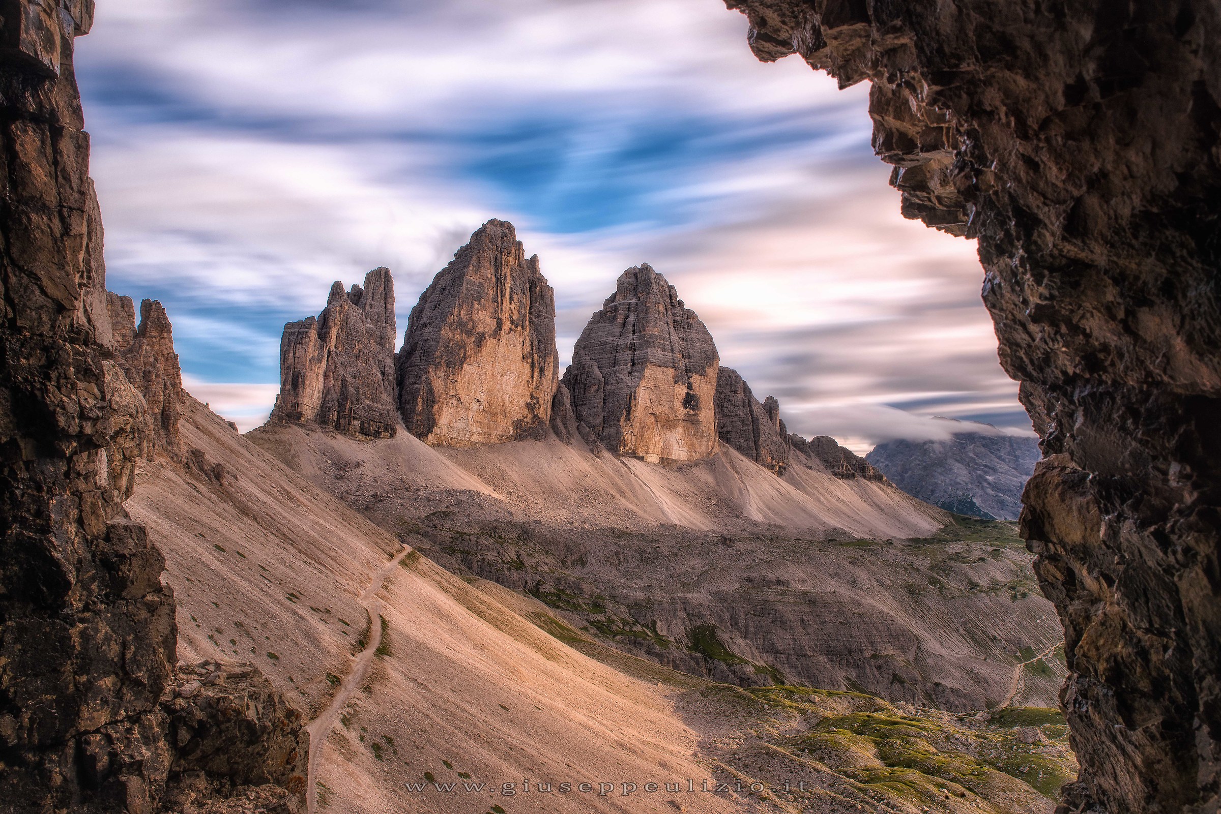 A window on the Three Peaks