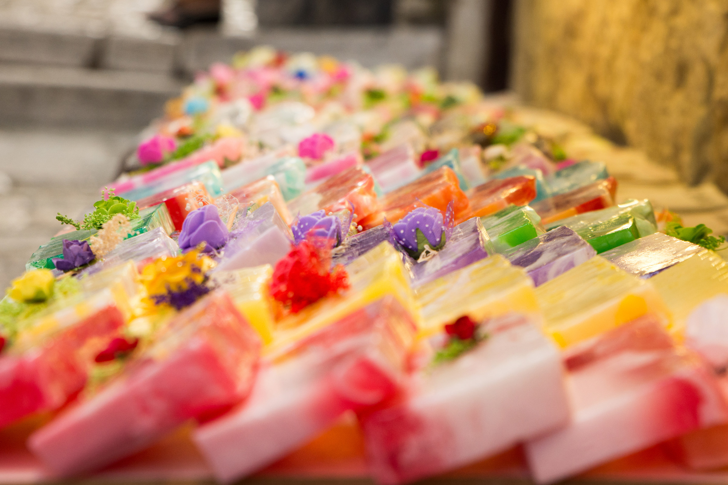 Soaps on Rovinj stalls