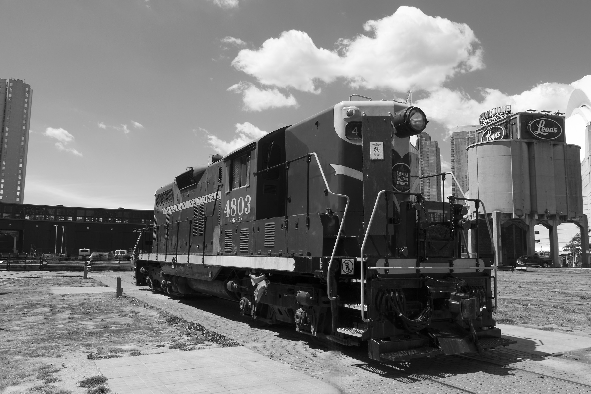 Locomotive B & W