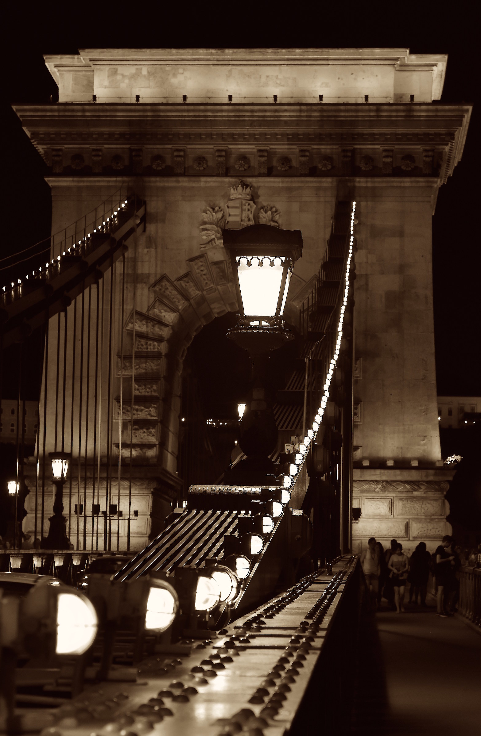 of Budapest Chain Bridge