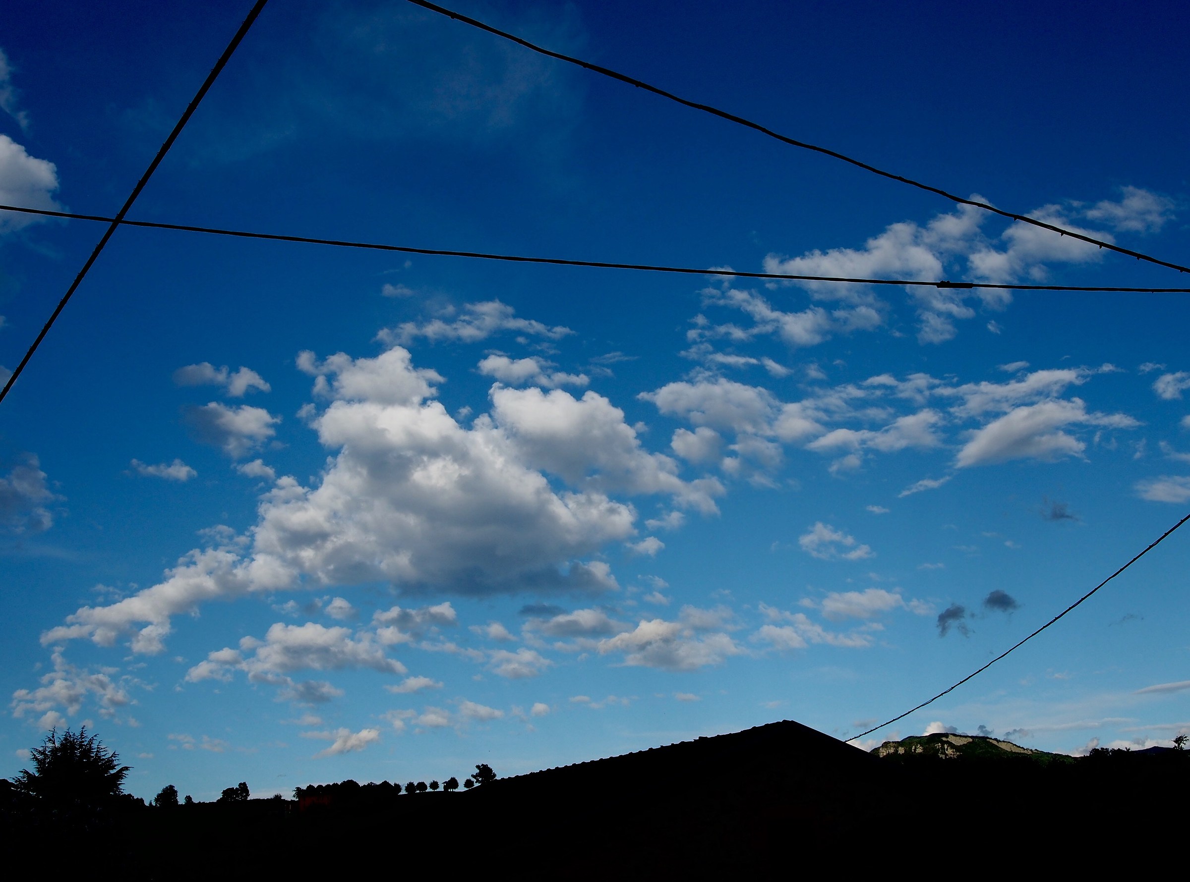 Sky and cables