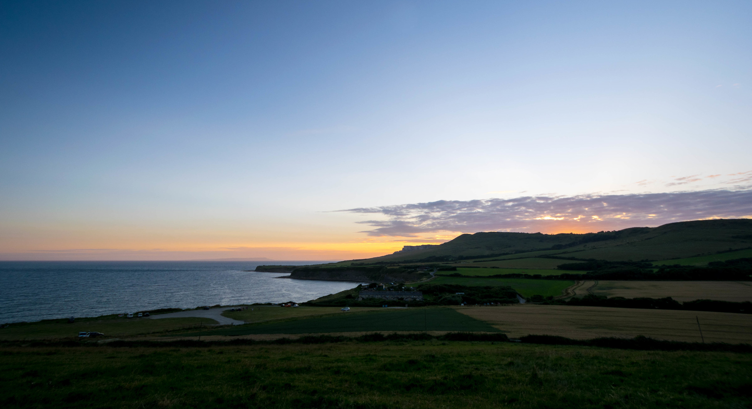 Sunset Over The Jurassic Coast